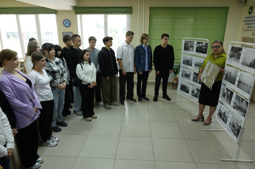 События НИУ «БелГУ» в ниу «белгу» начала работу уникальная выставка архивных фотоснимков времён великой отечественной войны